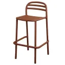 Cane line Bliss barstol stabelbar Desert red aluminium
