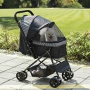 Northio Hundevogn Svart 76.5X52X95 cm
