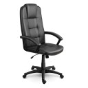 Ergonomisk svart kontorstol med justerbar høyde