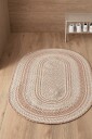 Ellos Home Bomullsteppe Ollie Oval Flerfarget