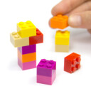 Magnetsett Med 12 Magnetklosser I Lego Friends Farger