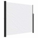  Uttrekkbar sidemarkise hvit 180x600 cm 4004541