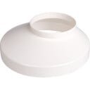 Plastmo kumkrage Ø110x130mm, hvit