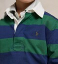 Ralph Lauren Kids The Iconic Rugby Shirt   Green   XL