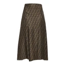 Fendi Dame Skjørt Brun 2XS,