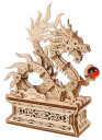 Ugears 3D Trebyggesett   141 deler   Wood Dragon