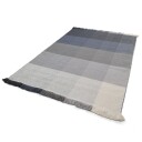 Ullteppe   Chaves blå/grå/hvit Størrelse: 80 x 150 cm