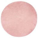  Faux Skinnmatte Tafalla Rosa Ø 200 cm Polyester