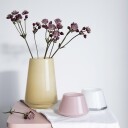 Hadeland Glassverk Dugg Vase 20cm Gul