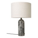 Gubi Gravity Table Lamp Small Canvas / Grey Marble
