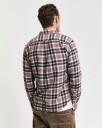Rutete flanellskjorte i regular fit CREAM M