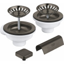 GROHE avløpsventil 1 1/4 t/kv børstet hard grafitt grey