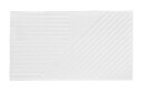 NJRD Stripes baderomsmatte 50 x 90 cm Hvit