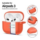Tech Protect Silicone Hook Case for Apple AirPods 3 Orange