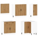 Kjøkkenskapssett 11 deler Kalmar artisan eik konstruert tre 8721158505286