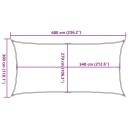 vidaXL Solseil 160 g/m² gul 3x6 m HDPE