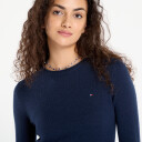 Tommy Hilfiger Soft Wool C-Nk Ls Sweater - Navy - S