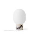 Audo JWDA Bordlampe Calacatta Marmor/Brent Messing