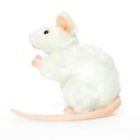 Hansa Creation White Mouse Plush