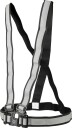 Nordic Grip Reflective Belt Black Adult