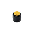 D'addario PW-LNL-01BG LokNob Large Plastic Black/Gold