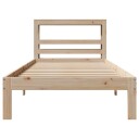  Sengeramme med hodegavl 75x190 cm heltre furu 3306031