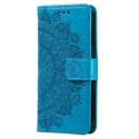 Samsung Galaxy A34 5G Mandala Series Lommebok-deksel Blå