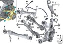 BMW Originaldeler Foring bakaksel nedre fremre  Original 33306859270