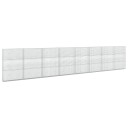 vidaXL Gabion med 5 mm tråd og 5x2,5 cm nett 800x20x150 cm