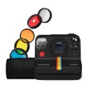 Polaroid Now + Gen 2 analogt kamera (sort)