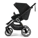 Emmaljunga NXT90F Black m/ Sittedel FLAT Outdoor Black