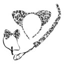 Fiestas Guirca Leopard Tilbehørssett One size 17398