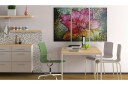 Bilde A Rainbow Hued Abstract Flower 120x80 Artgeist sp. z o. o.