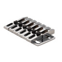 Kahler 2450-N6 - Fixed Bridge - Chrome 6-String Bass
