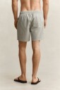 GANT Striped Seersucker Swim Shorts   Khaki green   M