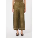 Max Mara Studio Dame Bukser Grønn 2XL,