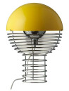 Verpan Wire Bordlampe Ø30 Krom/ Gul