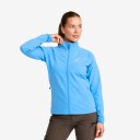 Revolutionrace Evolution Light Stretch Fleece Hoodie Herre Classic Blue 4XL Herre Overdeler Fleece & midlayers