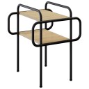 vidaXL Kaffebord Sonoma eik 40 x 40 x 51 cm Konstruert tre
