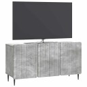  TV skap Betonggrå 99 x 34,5 x 52 cm Konstruert tre