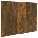 vidaXL Sengegavl røkt eik 120x1,5x80 cm konstruert tre