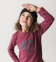 MINI A TURE Matboje Beanie. Rws   Burgundy   6 7Y