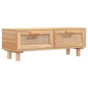 vidaXL Sidebord brun 80x40x30 cm konstruert tre og heltre furu