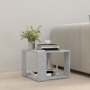 vidaXL Salongbord betonggrå 40x40x30 cm konstruert tre