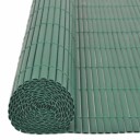 vidaXL Dobbelsidet hagegjerde 90x400 cm grønn