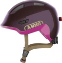 Abus Smiley 3.0 Ace LED Sykkelhjelm Royal Purple