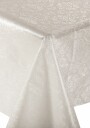 Voksduk damaskmønster   Offwhite Beige