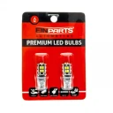 Einparts LED-pærer W5W 14 SMD 3020 6000K CANBUS 2 STK