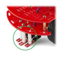 Avstandshylser i nylon 10mm   10 stk.