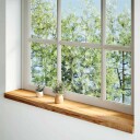  2 Stk Lysebrun 120x20x2cm Heltre Eik